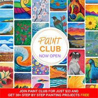 Join Paint Club and get 30+ painting projects free!